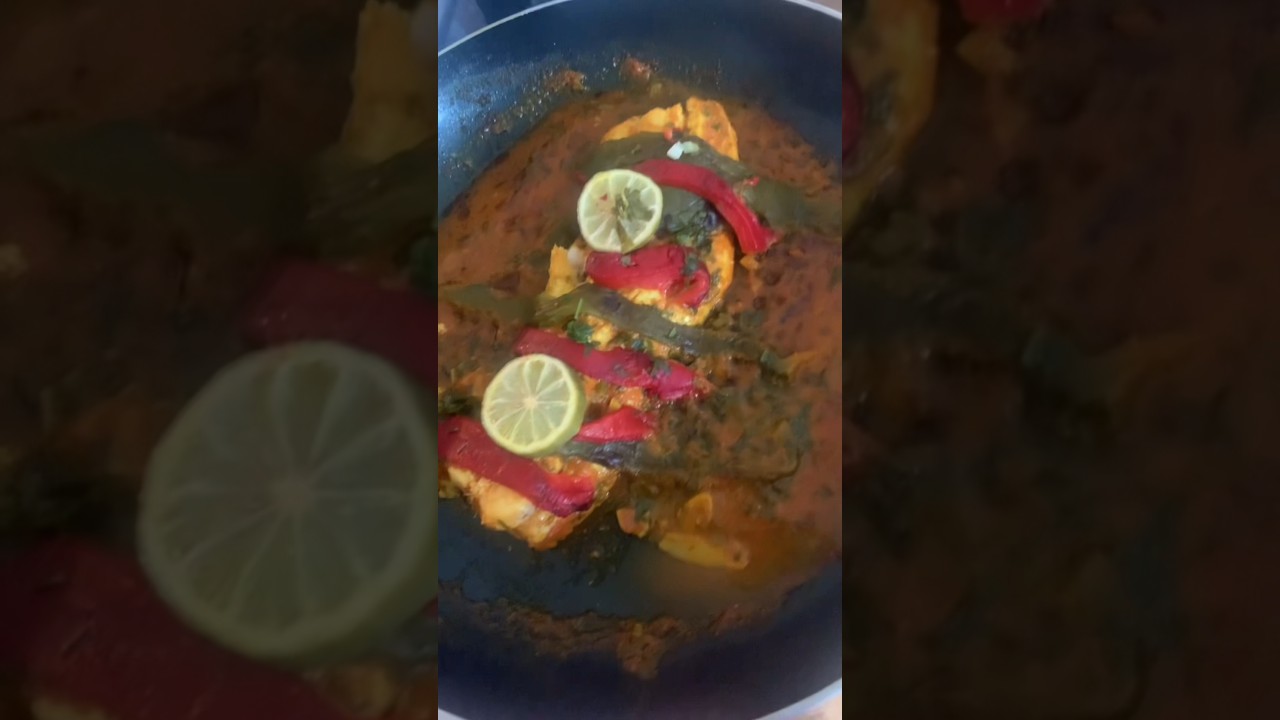 Poisson blanc avec charmola exquise faite en 10 min 