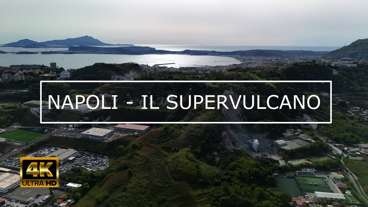 NAPOLI e il SUPERVULCANO SOLFATARA - Campi Flegrei la terra trema (4K) #drone #napoli #solfatara