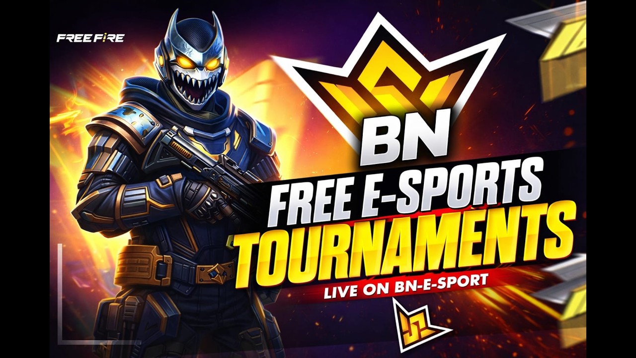 🛑🛑🛑BN ORGANISE Presents: Free Fire Free Tournament | Live Now🛑🛑🛑🏆🏆🏆🏆🏆🏆