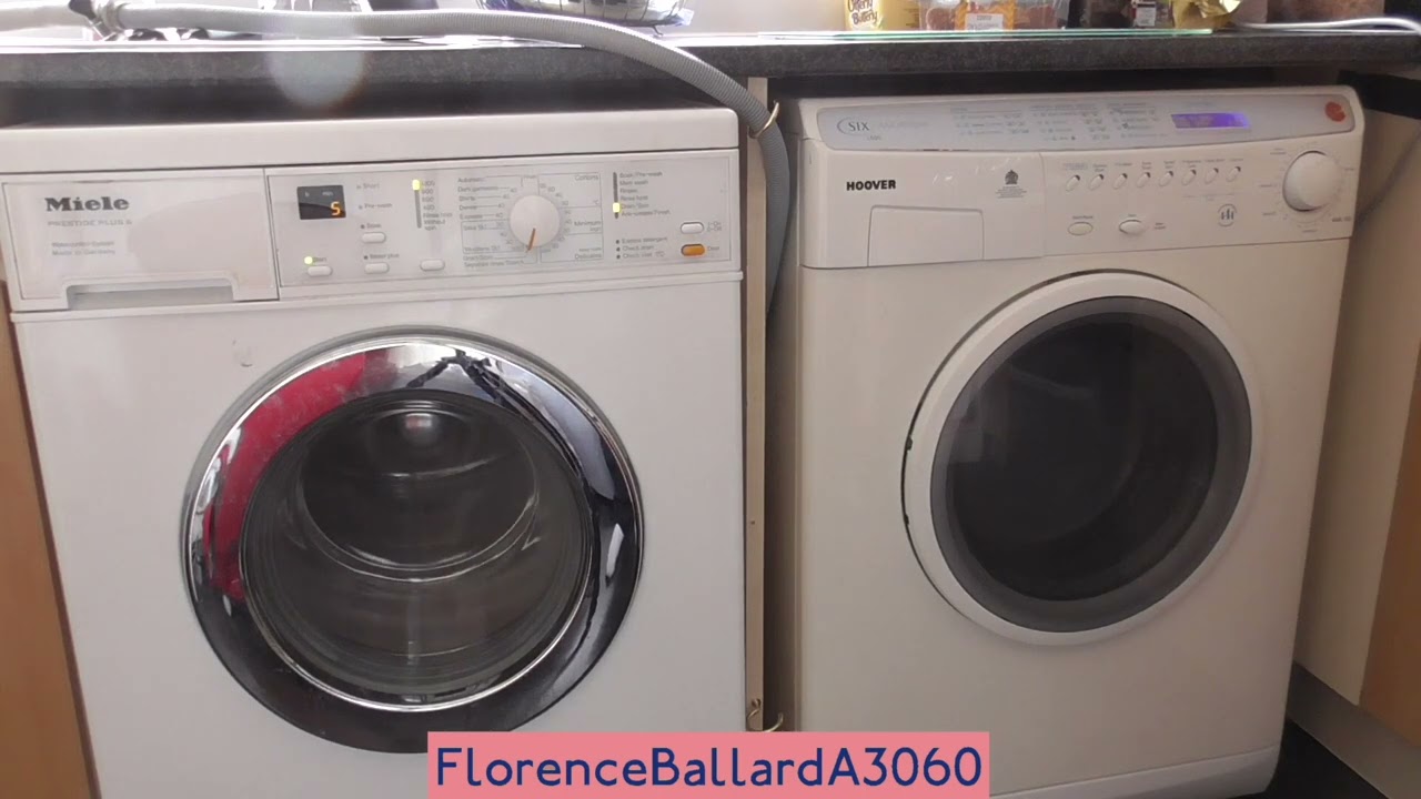 Spin Race! 🏁 Miele W562 Prestige Plus 6 vs Hoover SIX AAA160 AAA Whisper 1600