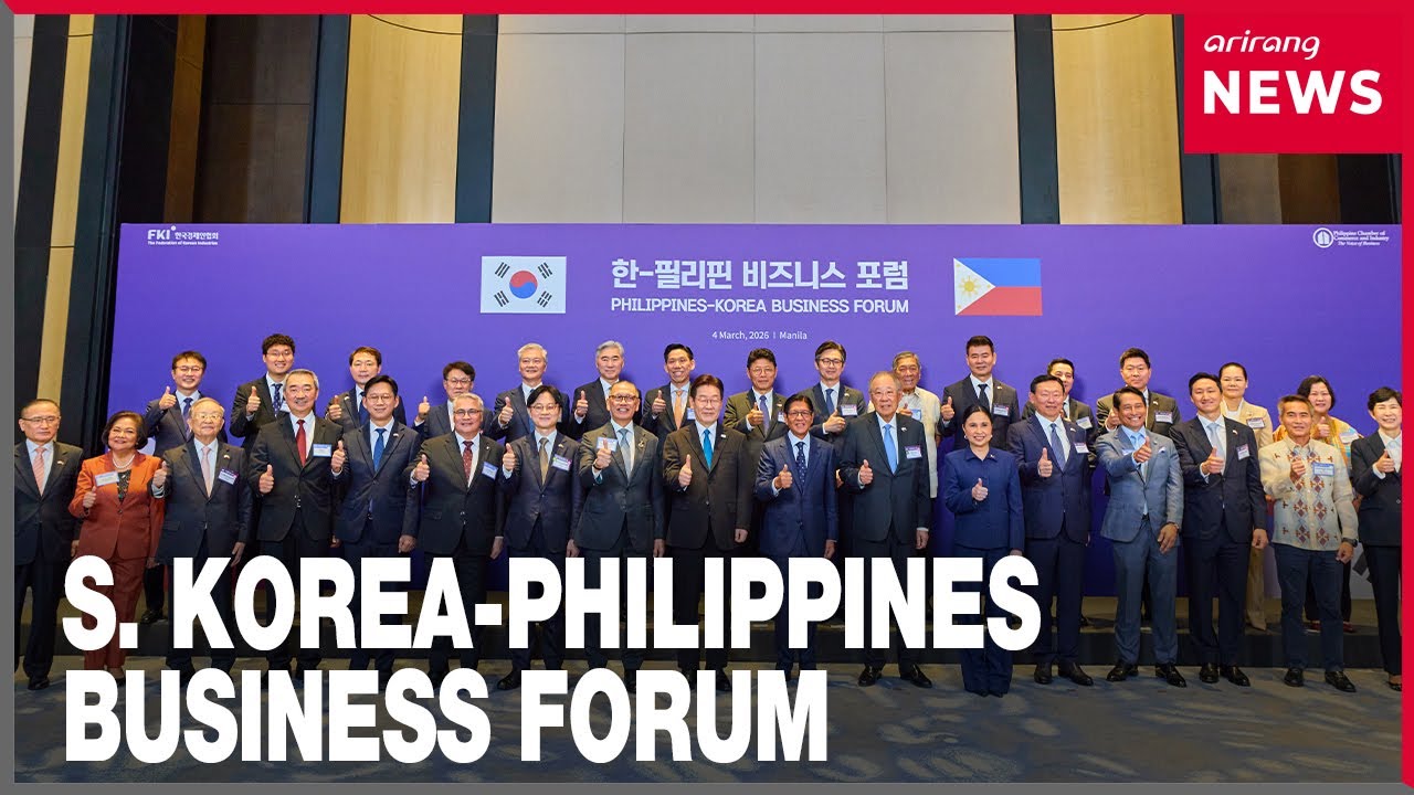 President Lee urges stronger S. Korea-Philippines business cooperation