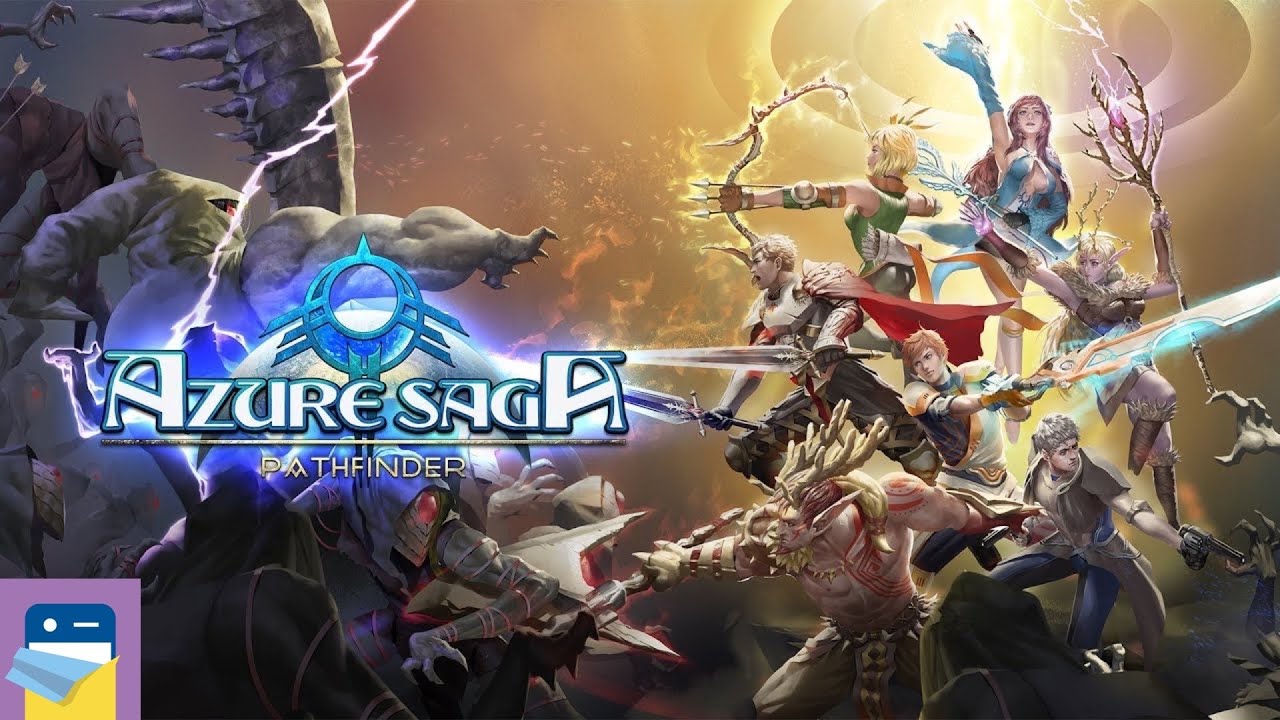 Azure Saga: Pathfinder - iOS / Android Gameplay Part 1 (by MassHive Media)