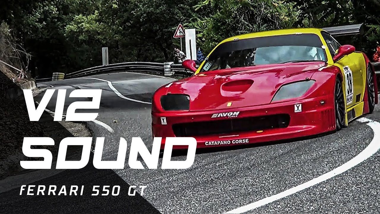 V12 SOUND Ferrari 550 GT // Piero Nappi // Reventino 2015