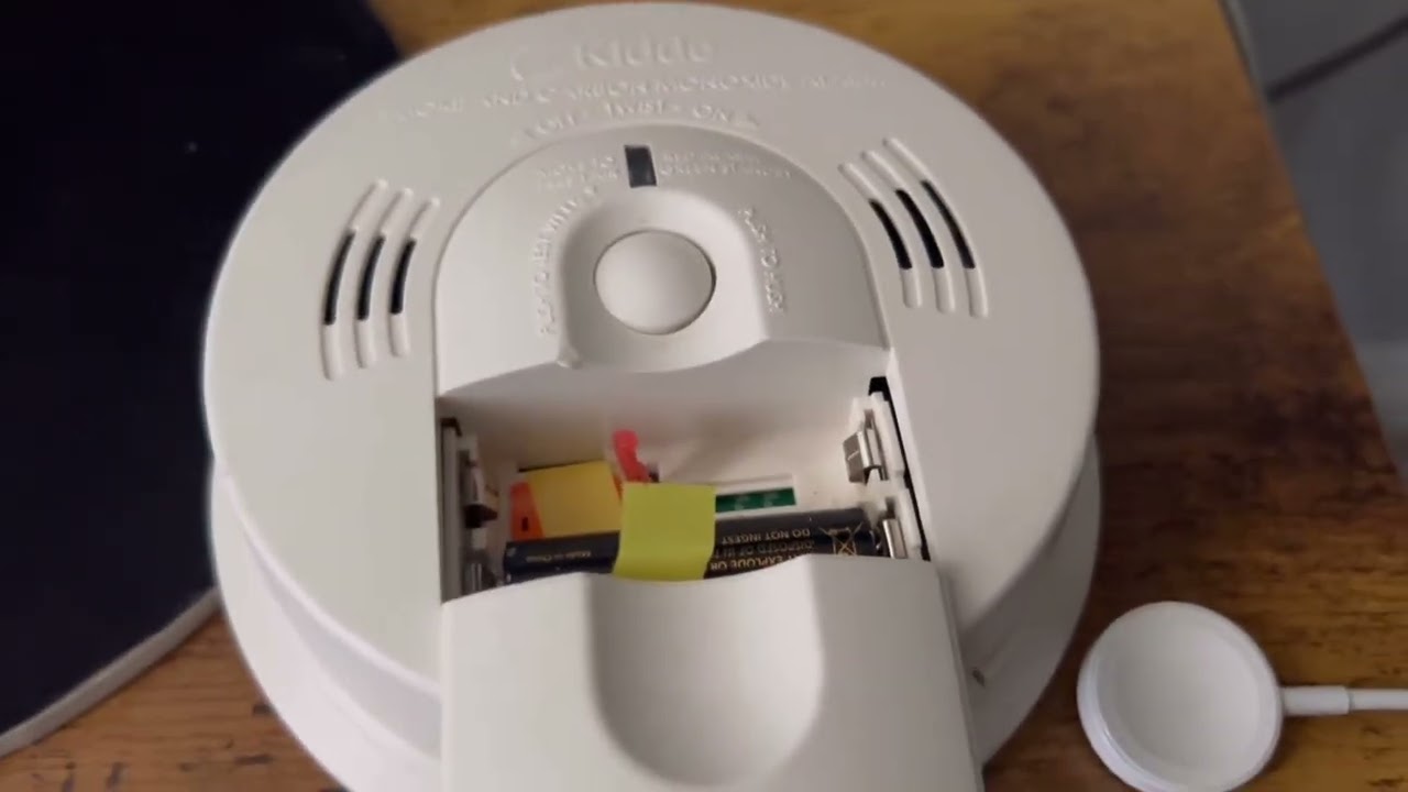 How to Silence a Chirping kidde Smoke and co alarm Troubleshooting video