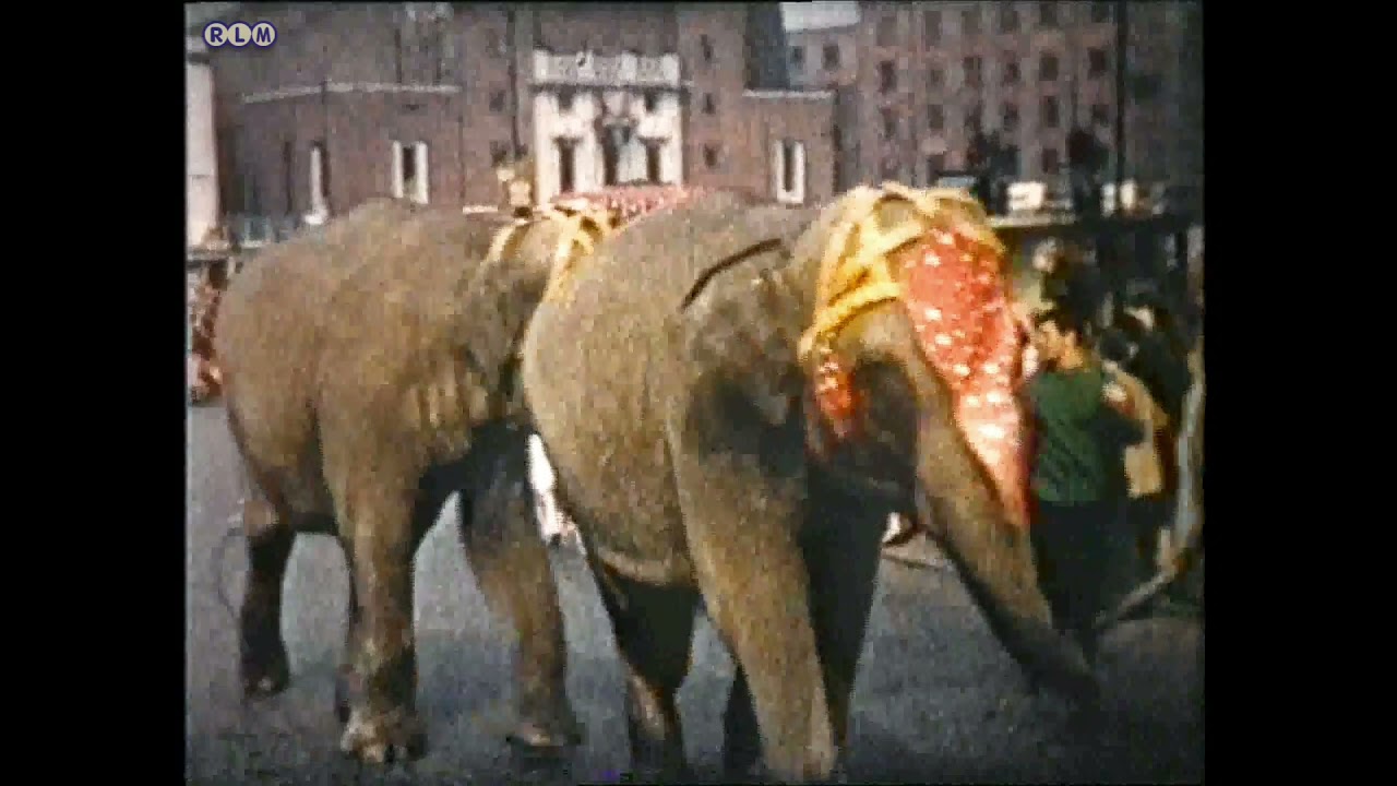 BILLY SMART'S CIRCUS AT ROCHDALE 1961