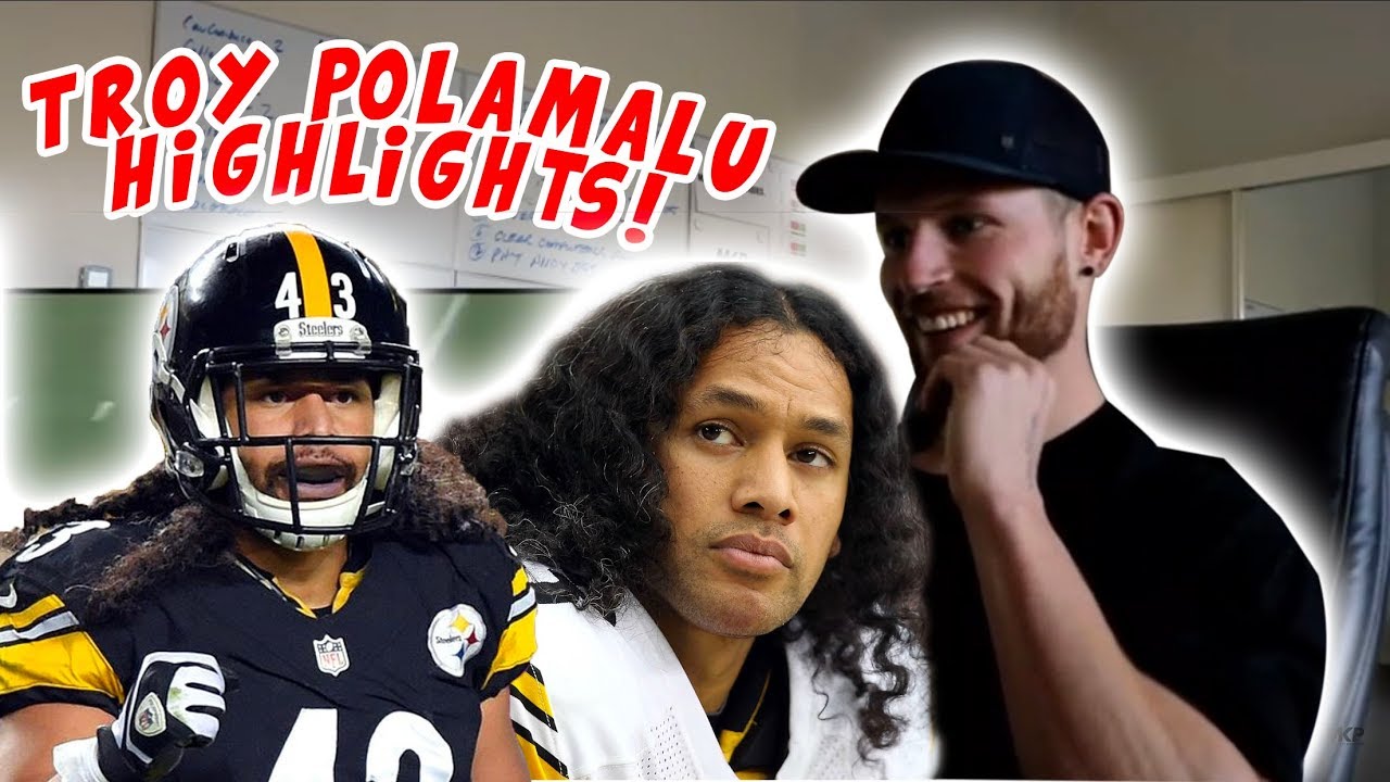 Rugby Player Reacts to TROY POLAMALU NFL Highlights YouTube Video