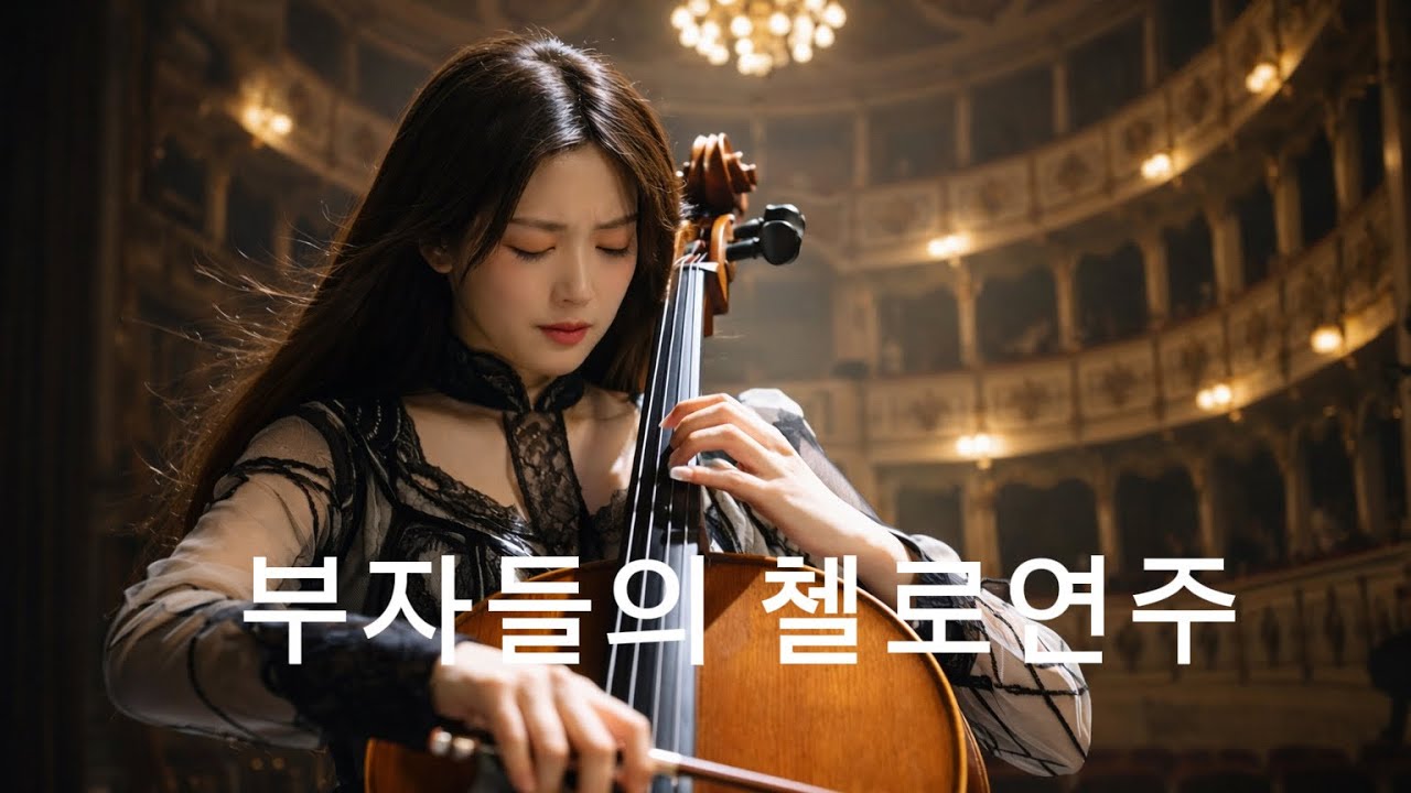 🎵 200억 음악상자 | Silent Resonance | #부자들의클래식#첼로연주#클래식음악#힐링음악#집중음악#고급음악#감성음악#Cello#ClassicalMusic