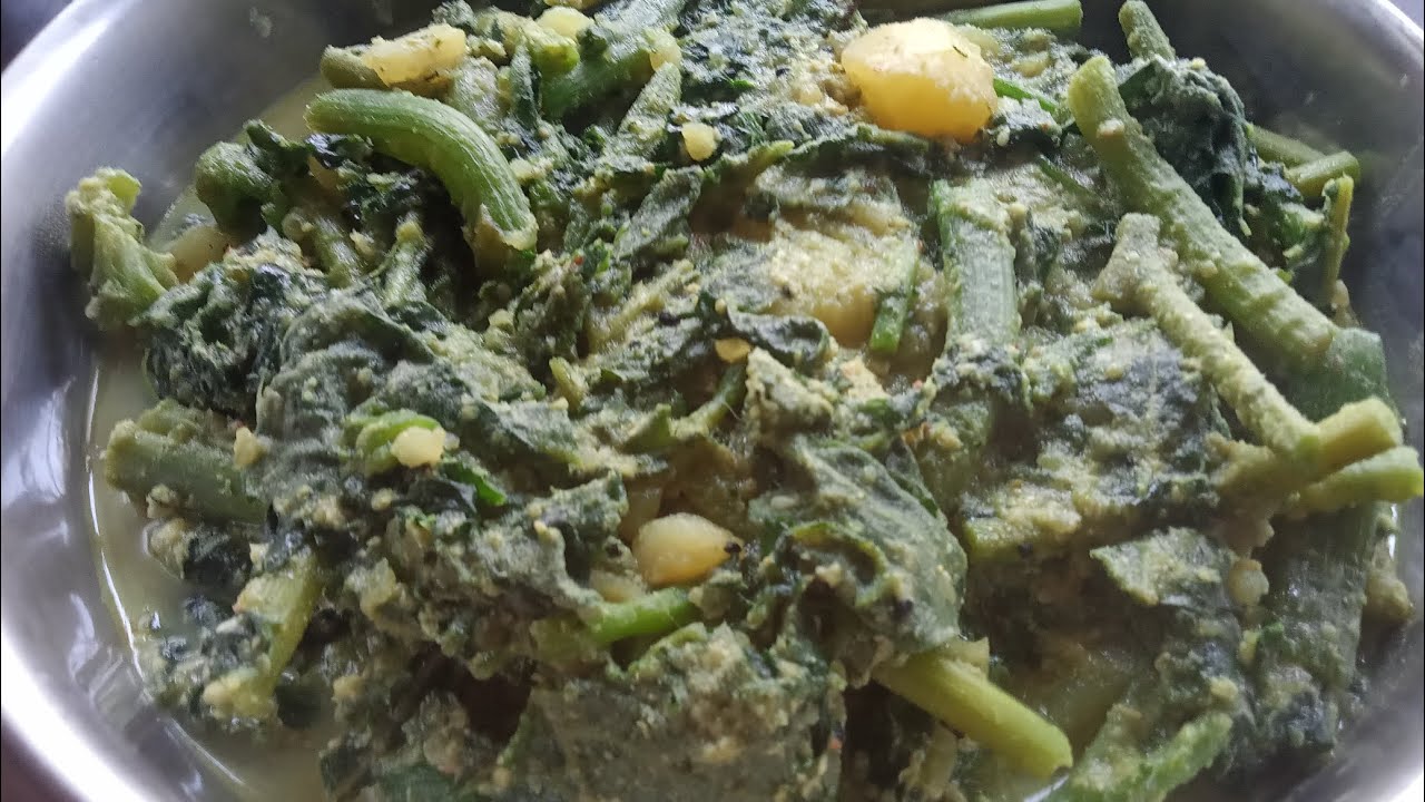 কুমড়োর ডগা পোস্ত।।#cooking #cookingfood #recipe #cookingrecipe #potato #easyrecipe #foodpreparation