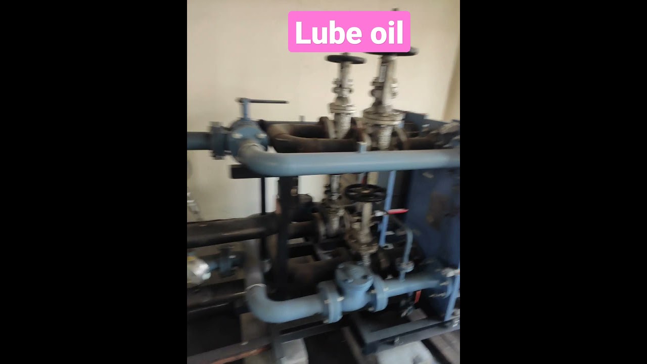 Lube Oil Cooler Physical Over View With Water Cooling Volve 
