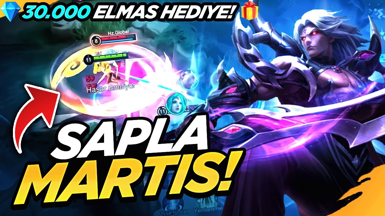BU MAÇA EN GÜZEL MARTİS GİDER! & 30.000 ELMAS HEDİYE! | Mobile Legends