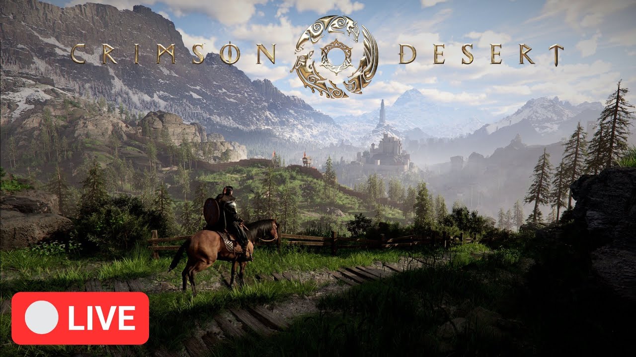 🔴 LIVE | Crimson Desert - Blind Run EP.5