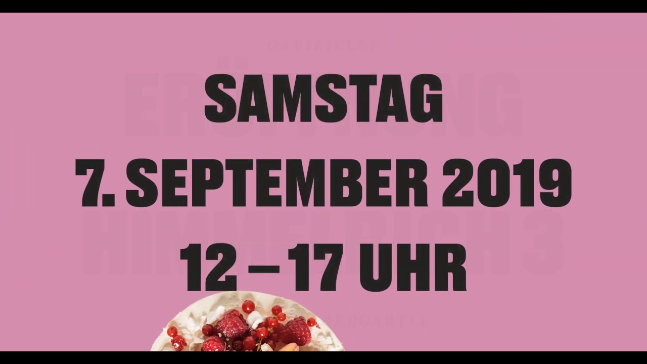 Er&ouml;ffnungsfest Himmelrich 3 | 7. September 2019