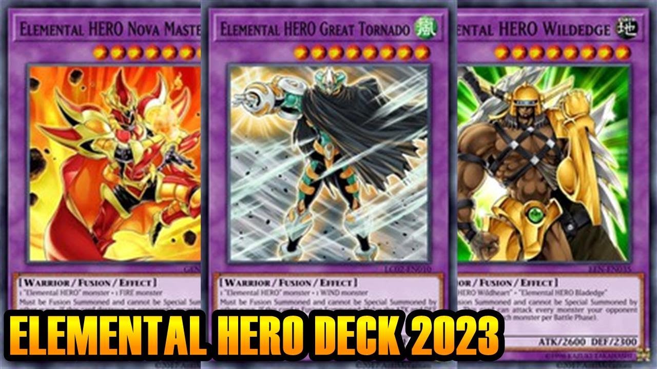 【YGOPRO】 ELEMENTAL HERO DECK 2023