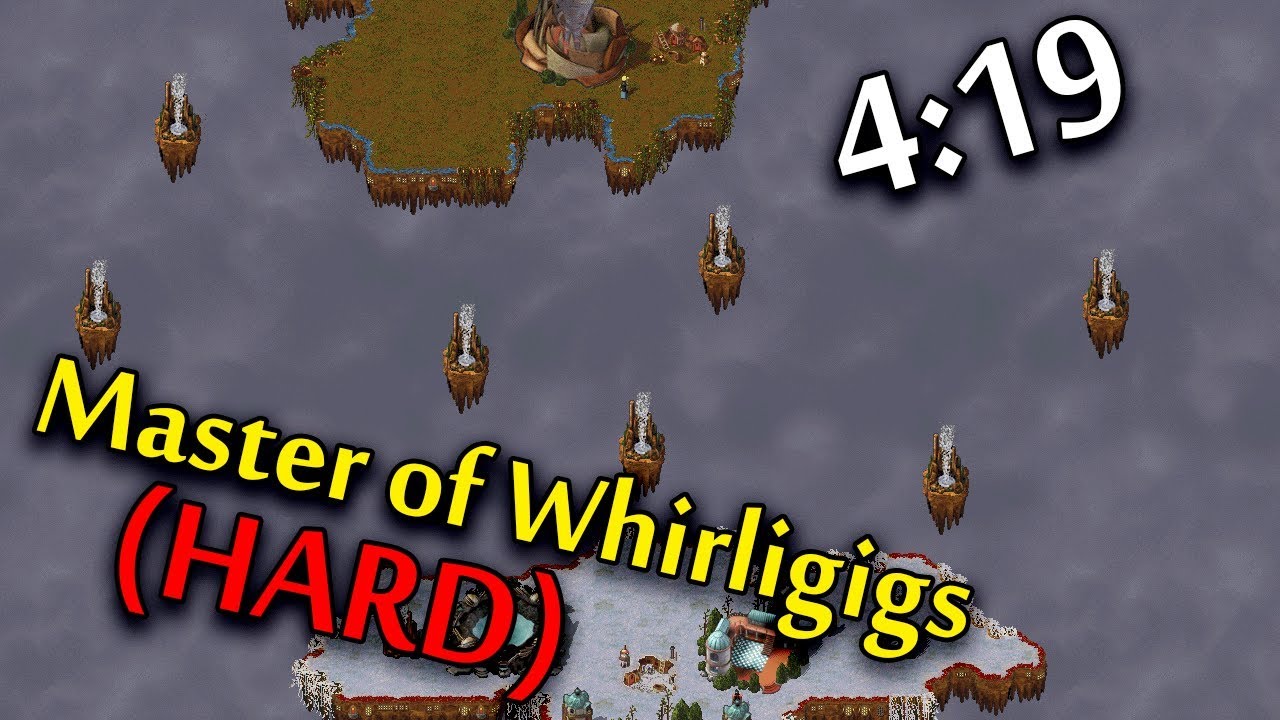 Netstorm | Speedrun: Master of Whirlligigs (HARD) in 4:19