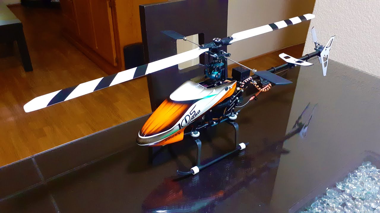 Helicopter KDS Innova 450 Canopy Orange Gascon