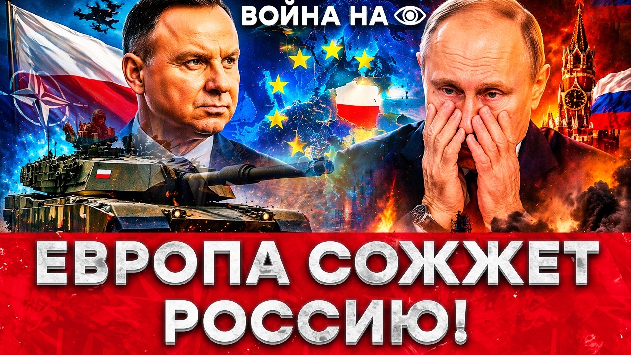 ПОЛЬША СИЛЬНЕЕ РФ? СКАНДАЛ В ЭФИРЕ 😳 