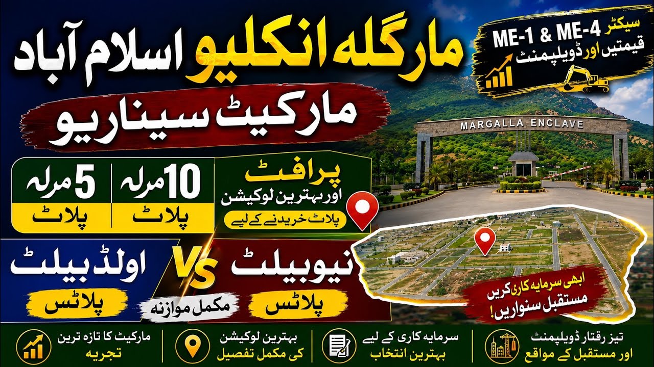 5 Marla Aur 10 Marla Plots Ki Complete Details|New Ballot vs Old Ballot | Margalla Enclave Islamabad