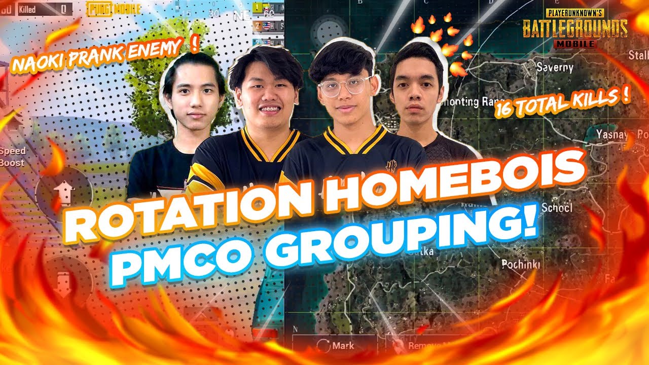 NAOKI NGEPRANK DI PMCO ? ROTASI HOMEBOIS KE TENGAH ZONE DI PMCO GROUPING !