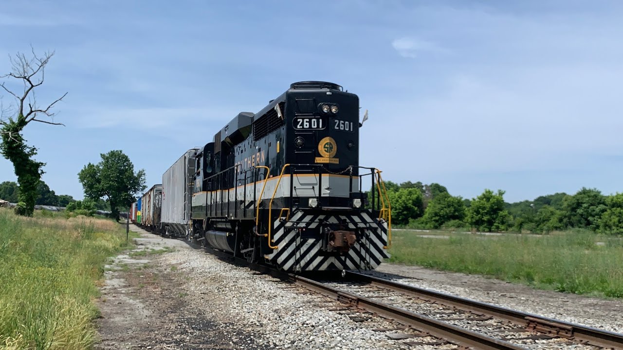 Southern 2601: The High Hood GP30 on a Freight Train (NCTM May 2021)