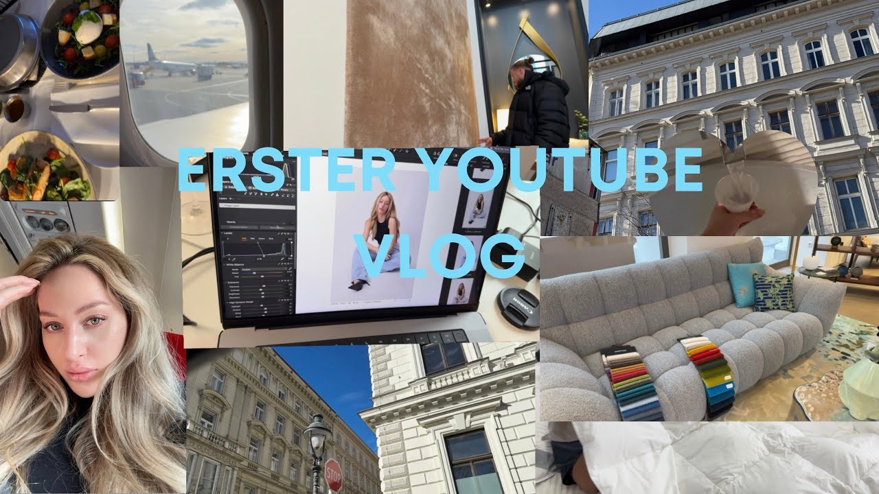ERSTER VLOG 🥹 | Wien, Shooting & Umzug 