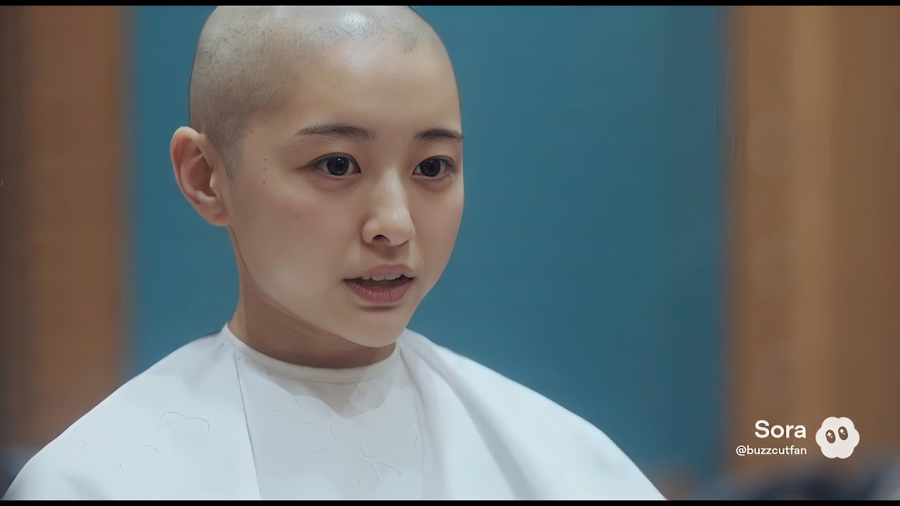 Buzzcutfan6　寒い  【坊主女子】坊主にしました