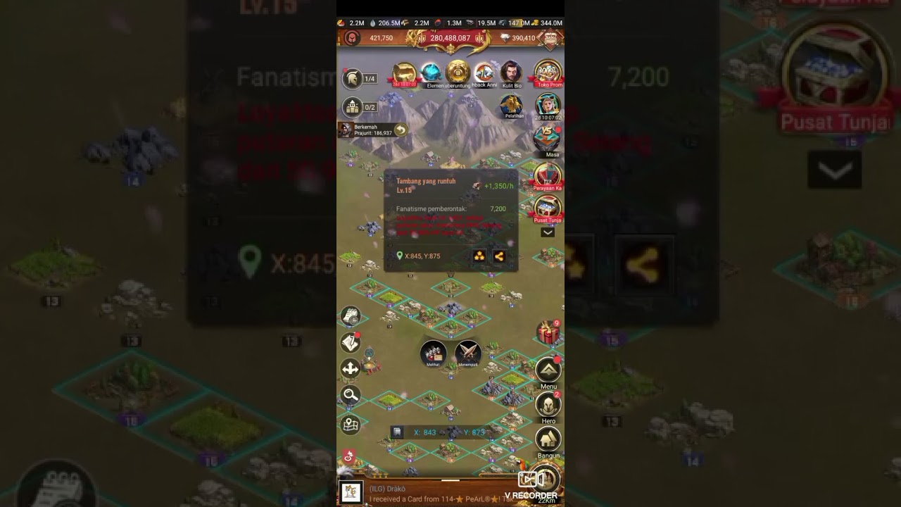 tips trik Eden ubin lvl 15&16, loyalitas rendah gk masalah 😁😁  #riseofempiresiceandfire #roe