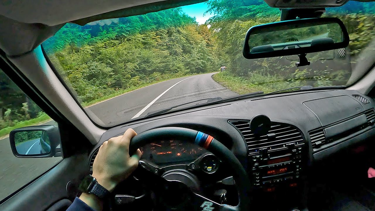 BMW E36 328I with ITBs | Pure SOUND | POV Drive