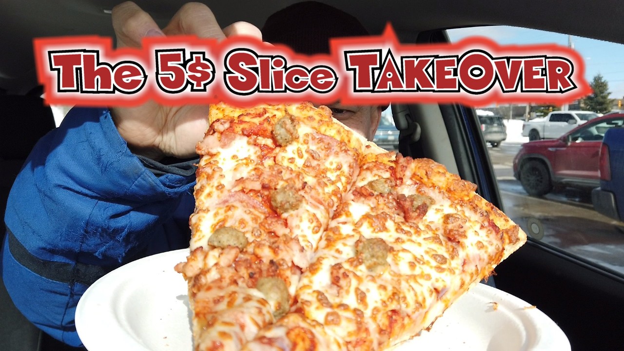 Not Possible - lunch at 5$ - ALL IN ?  Trying new chain franchise Popular Pizza