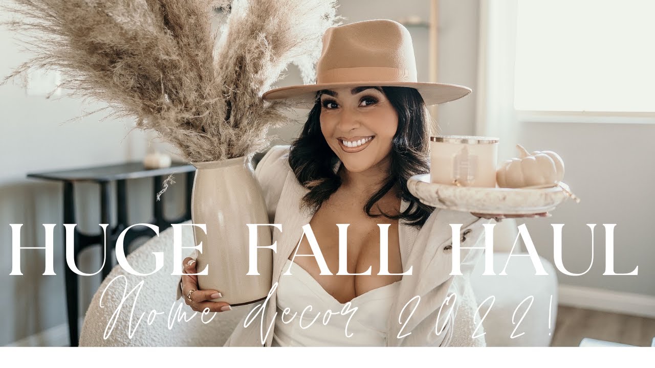 * HUGE *  FALL HOME DECOR HAUL 2022  I  TARGET , BATH AND BODY WORKS , AMAZON !