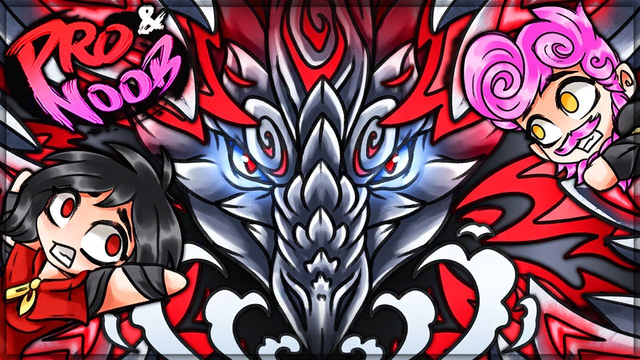 GLORY TO THE CRIMSON GLOW - Pro and Noob VS Monster Hunter Rise! #proandnoob #rise