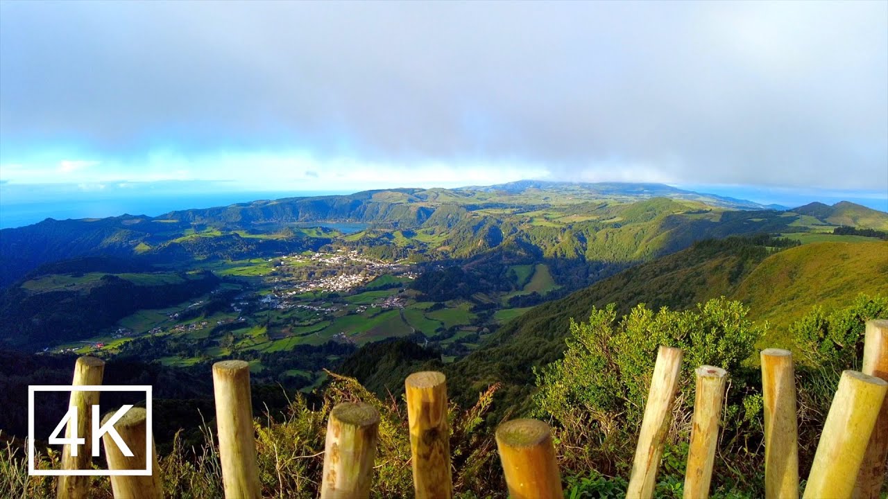 Best of AZORES  - Salto do Cavalo viewpoint - Miradouro Salto do Cavalo - São Miguel, Portugal 4k 🇵🇹