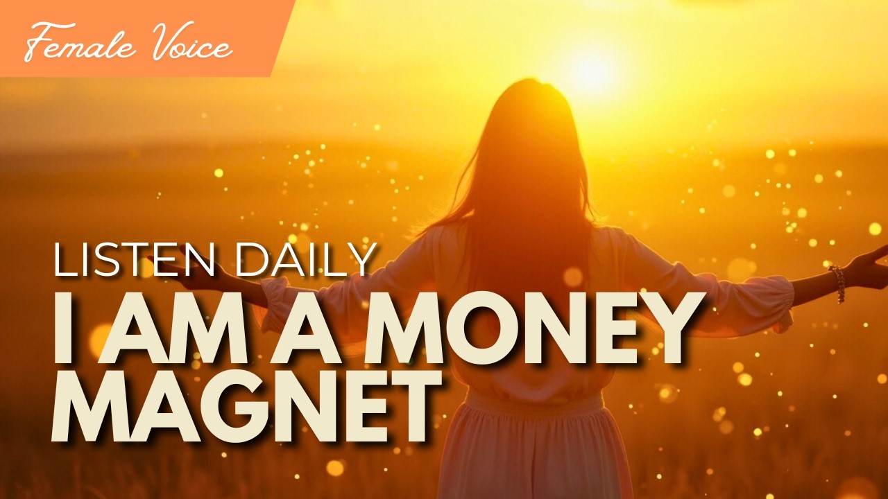 I AM A MONEY MAGNET | 4 Minutes to Reprogram Your Mind for Wealth