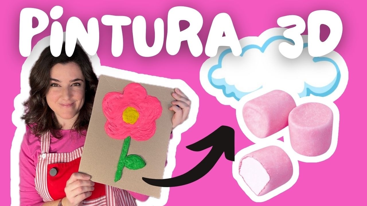 🌸PINTURA 3D | Talleres y manualidades | -Una maestra con clase.