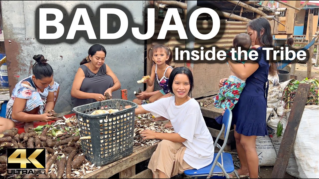 Visiting the Biggest Badjao Tribe in Batangas Philippines [4K]