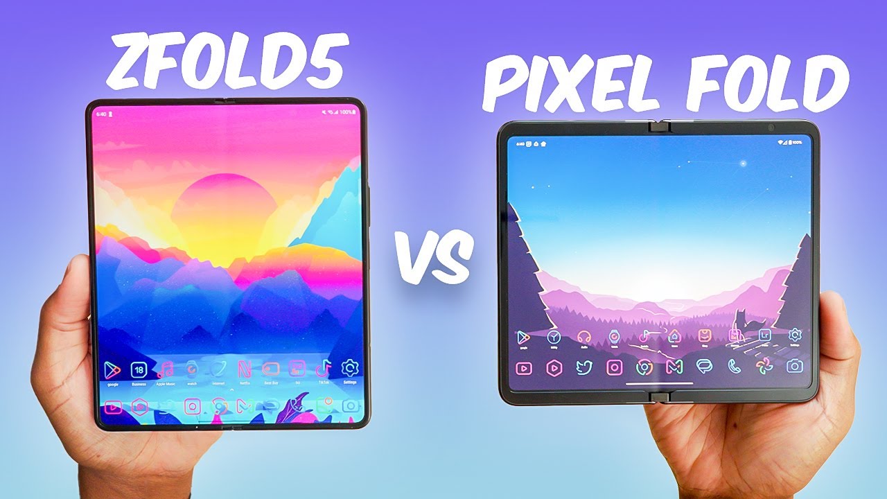A NEW KING Galaxy Z Fold 5 vs Pixel Fold Which is Better