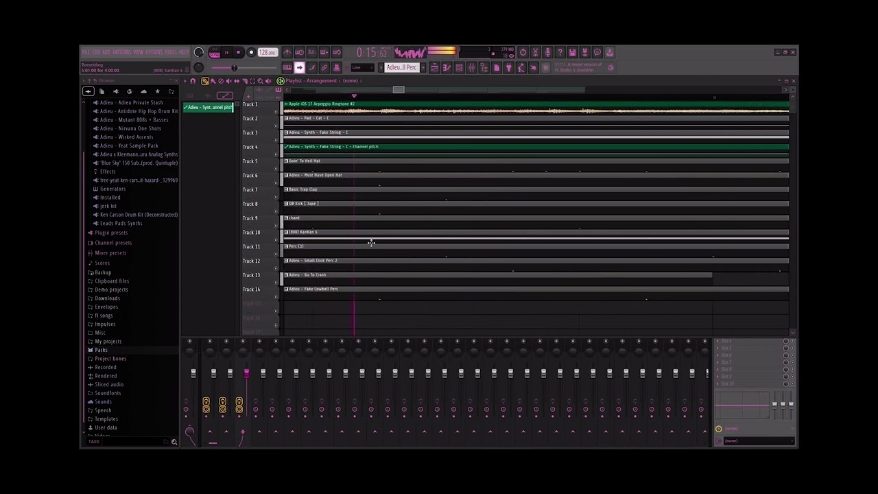 sampled the arpeggio iphone ringtone