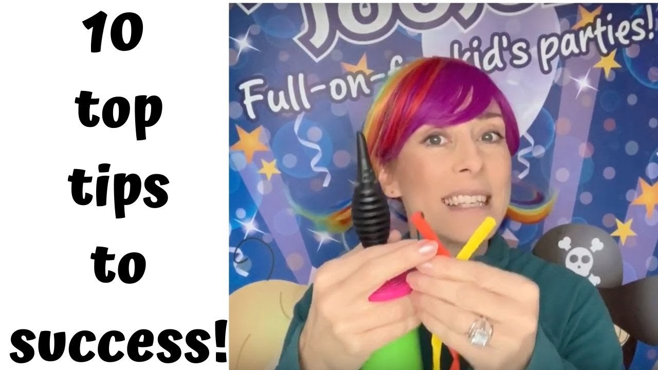 How to become a ballooner | work as a kids party balloon entertainer!