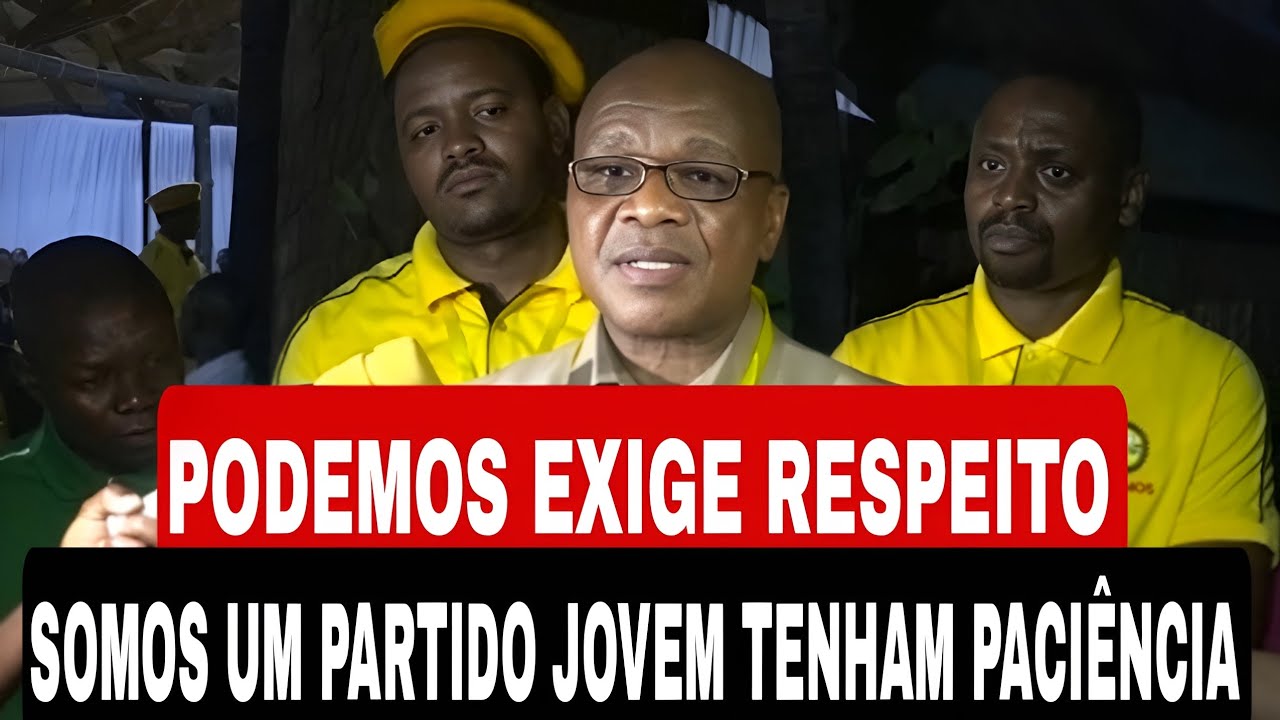 PODEMOS SE COLOCA COMO VITIMA DOS MOÇAMBICANOS 