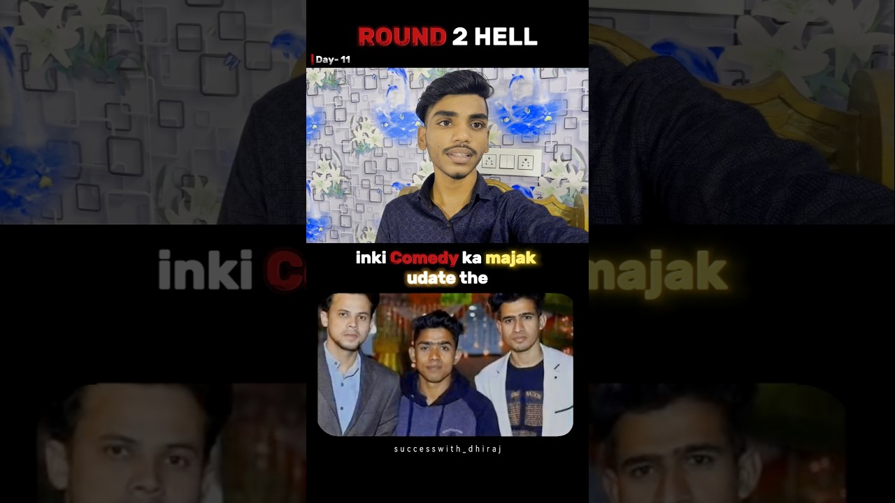 The Story Of Round 2 Hell 🫵🏻❤️&zwj;🩹 || @Round2hell #shorts