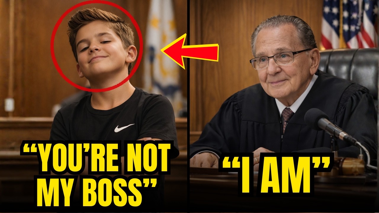 Arrogant Rich Kid Disrespects Judge—Courtroom Falls Silent When Justice Teaches Him Humility