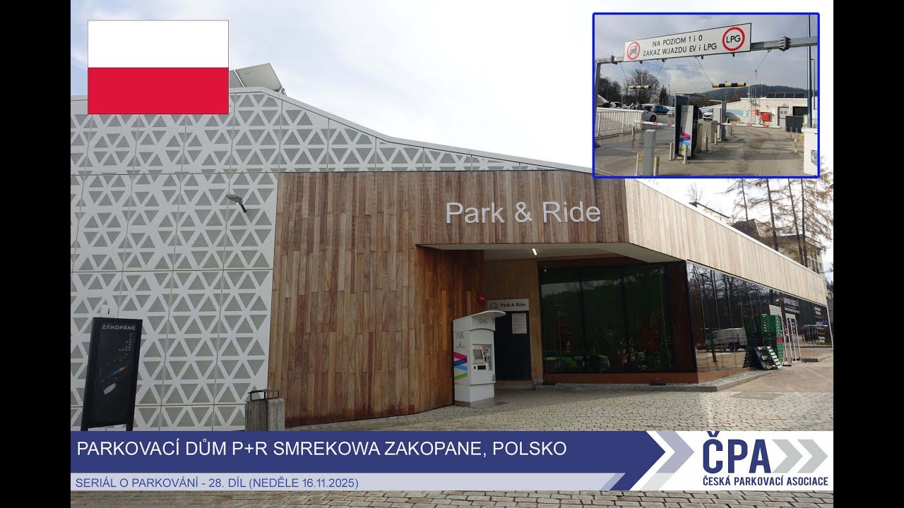 Parkovací dům P+R Smrekowa Zakopane I Jak se parkuje mimo ČR I Seriál o parkování - 28. díl
