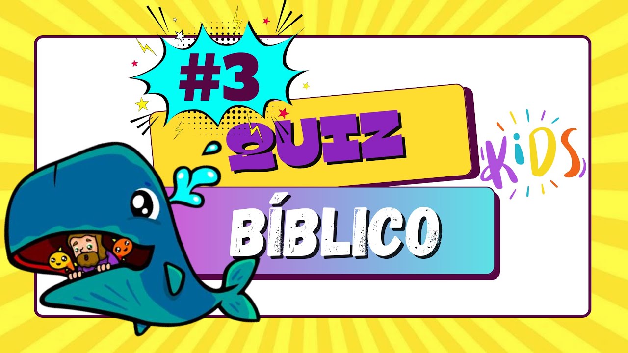 QUIZ BÍBLICO KIDS - Desafio (Jogo de perguntas e Resposta para crianças) #3