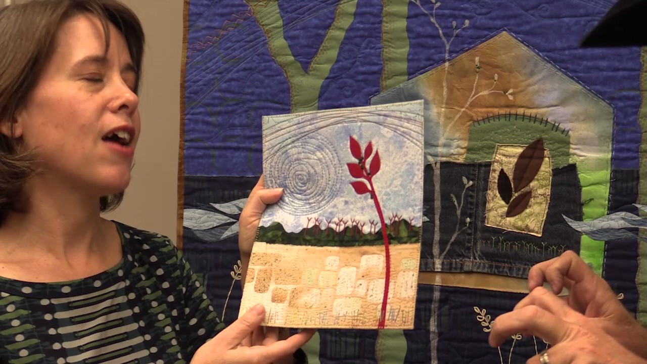 TQS Interview: Ricky Tims Talks to Deborah Boschert About Fabric Collage.