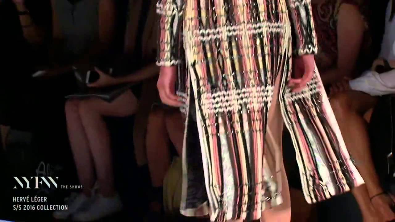 Herve Leger by Max Azria Spring 2016 Ready-To-Wear NYFW