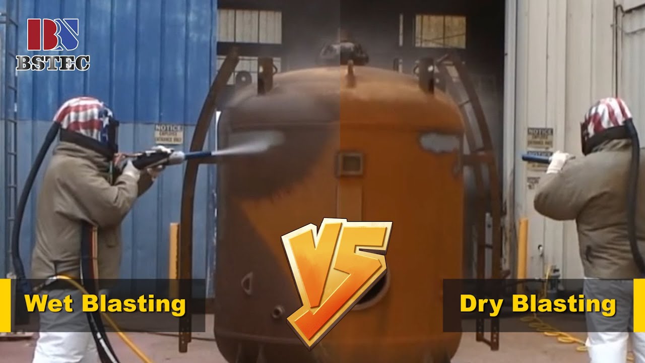 Wet Blasting VS Dry Blasting