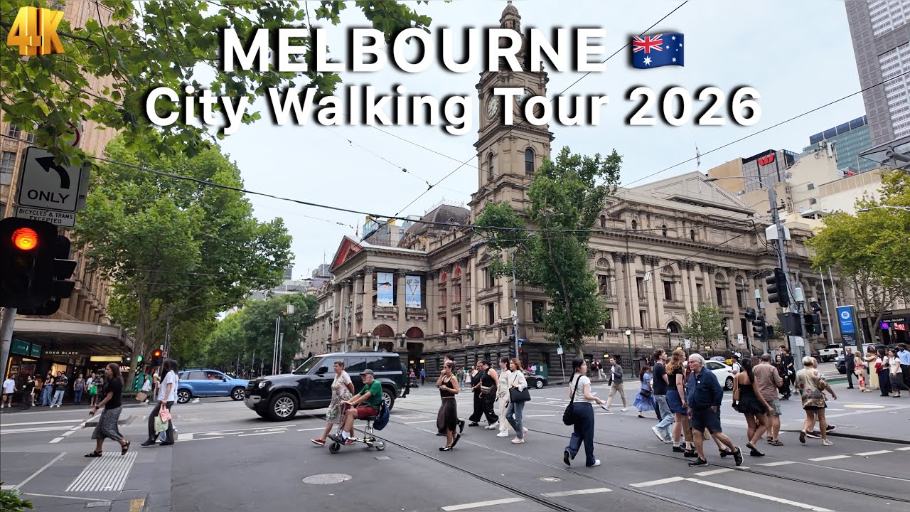 Melbourne Australia The End of Summer 2026 Evening Walking Tour