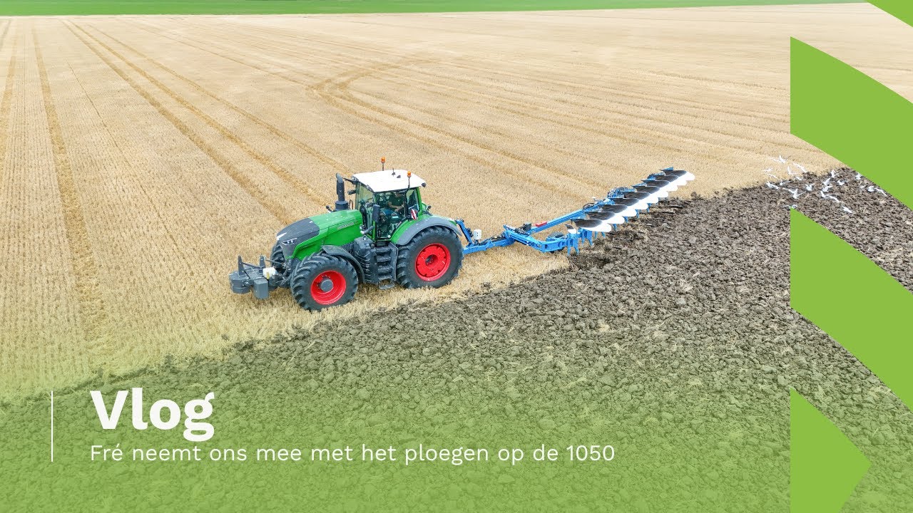 VLOG | Fré neemt ons mee met het ploegen op de 1050