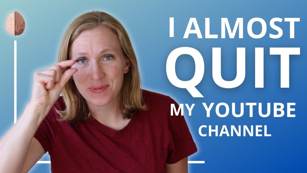 Don't Give Up! I Nearly Quit my YouTube Channel the Month Before It Went Viral: Keep Going!