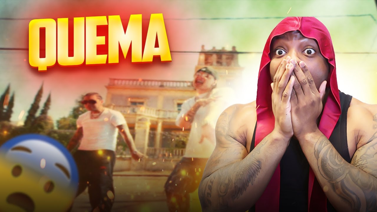 BLACK MAN REACCION TO  REGGAETON 🤯 (RYAN CASTRO x PESO PLUMA   QUEMA)