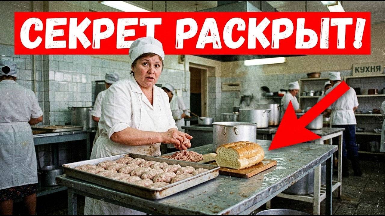ПОЧЕМУ ДОМА НЕ ПОЛУЧАЛОСЬ! Главная тайна котлет из столовой СССР!